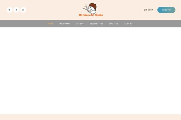 Crown-art theme site design template sample