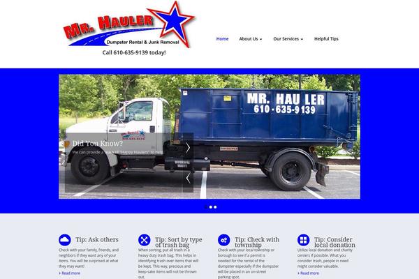 Biznez Lite theme site design template sample