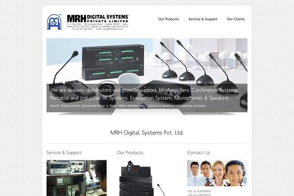 Dzonia Lite theme site design template sample