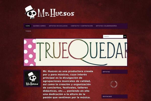 mrhuesos.com site used Backstage