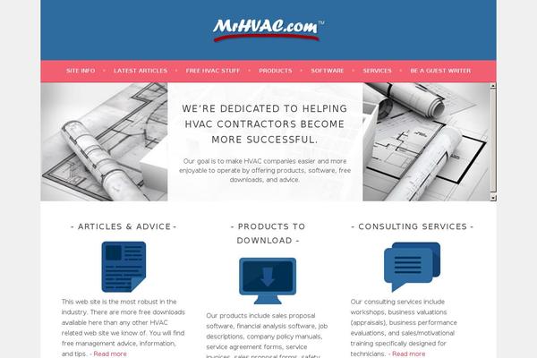 Highend Child theme site design template sample
