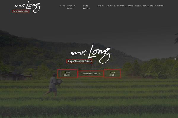 Story theme site design template sample