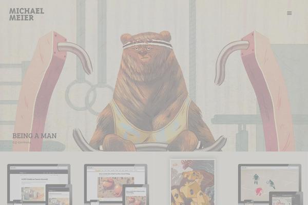 Lobo theme site design template sample