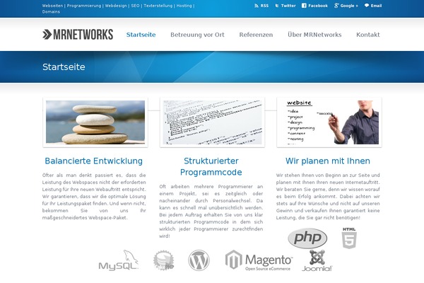 Sterling theme site design template sample