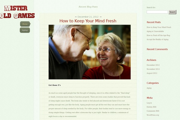 DailyJournal theme site design template sample