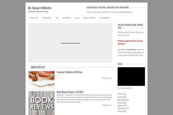 Site using Book Review plugin