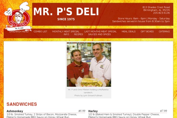 Site using Easy-restaurant-menu-manager plugin
