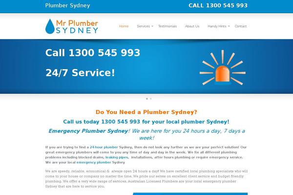 Sterling theme site design template sample
