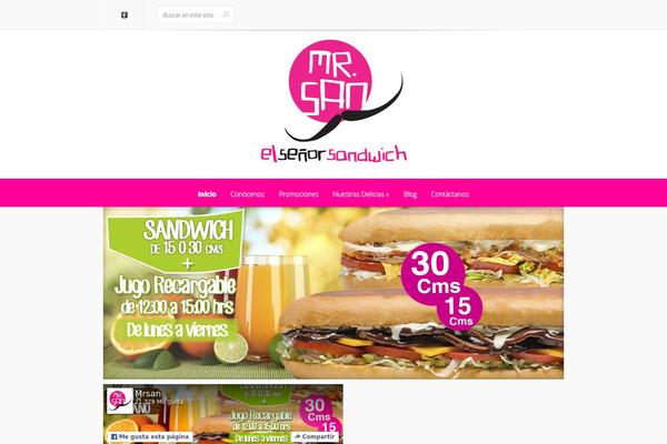 Lucid theme site design template sample