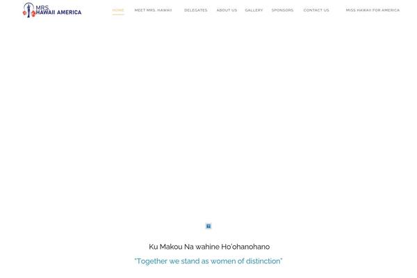 mrshawaiiamerica.com site used Aqua-child