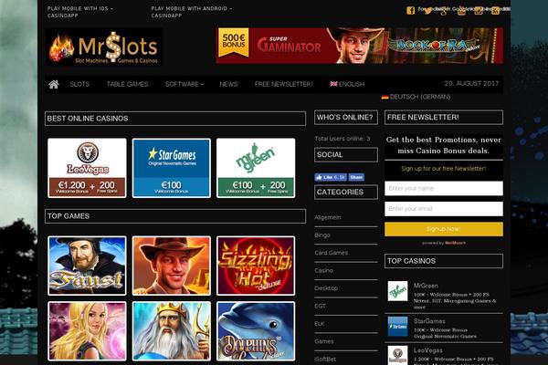 Go theme site design template sample