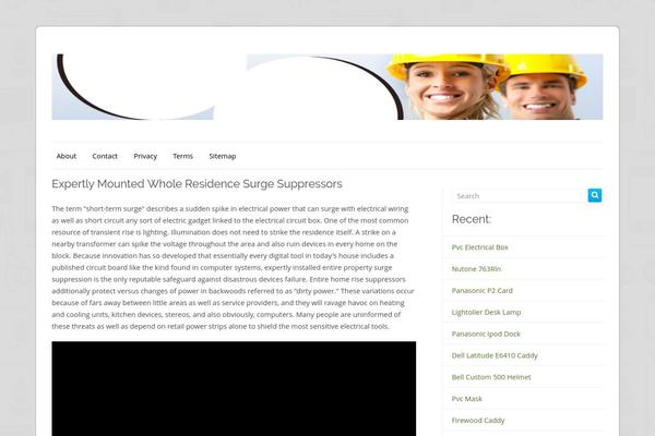 ColorWay theme site design template sample