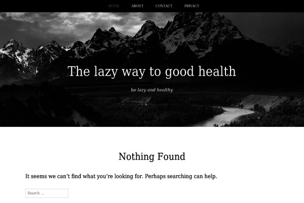 Landscape theme site design template sample