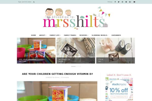 mrsshilts.co.uk site used Hello_boho