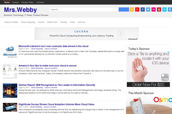 mrswebby.com site used Likegoogle-v100