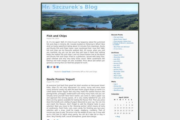 Baltimore Phototheme theme site design template sample