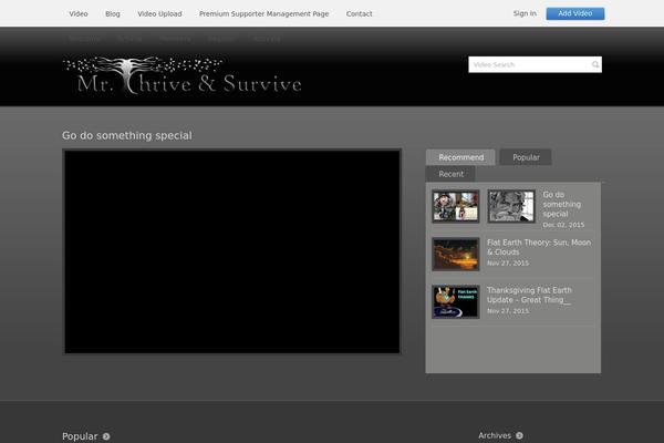 Videocrafttheme theme site design template sample