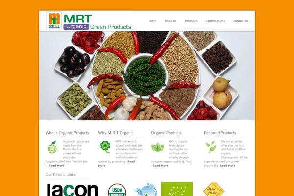 mrtorganic.com site used Mahi