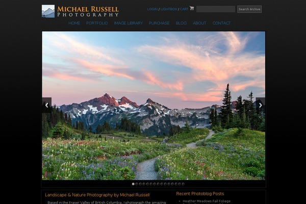 Aurora theme site design template sample