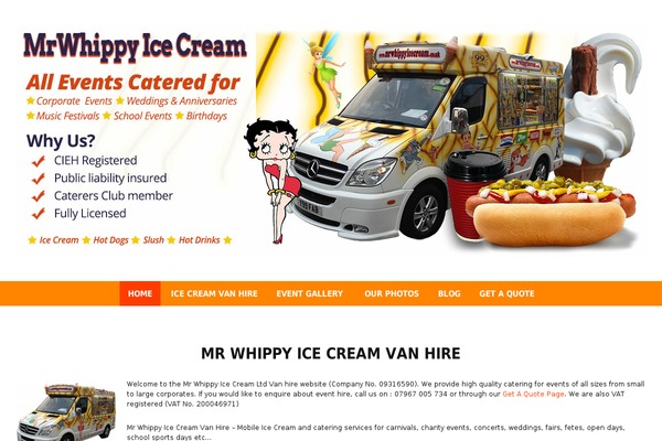 WP Simple theme site design template sample