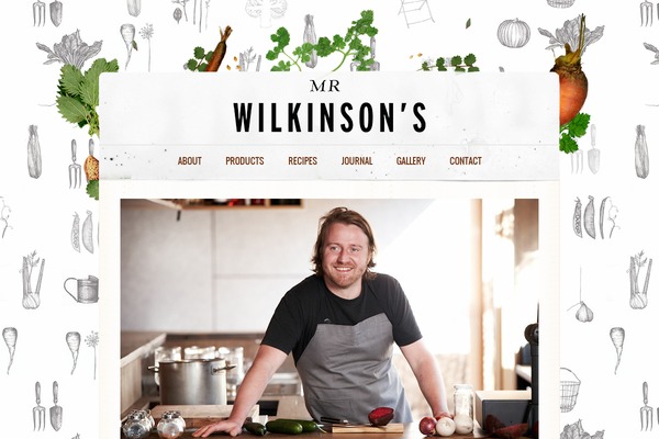 Starkers theme site design template sample