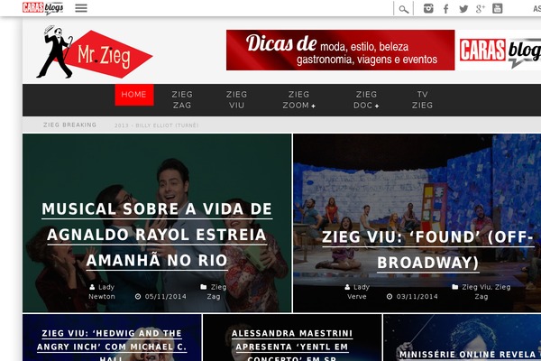 Valenti theme site design template sample