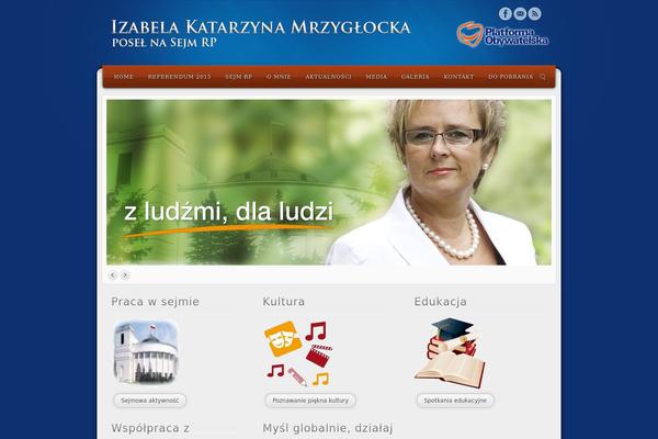 Alyeska theme site design template sample