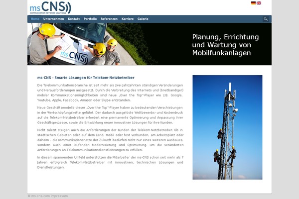 Dejavu theme site design template sample
