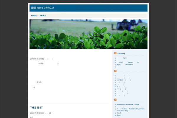 Blue Box theme site design template sample