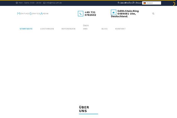 Structure theme site design template sample