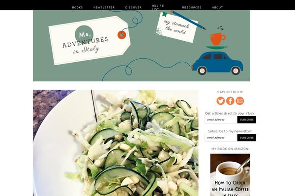 Foodie Pro theme site design template sample