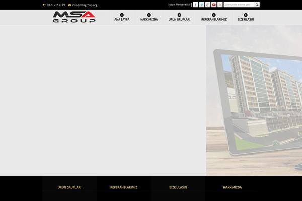 Safirkurumsali theme site design template sample