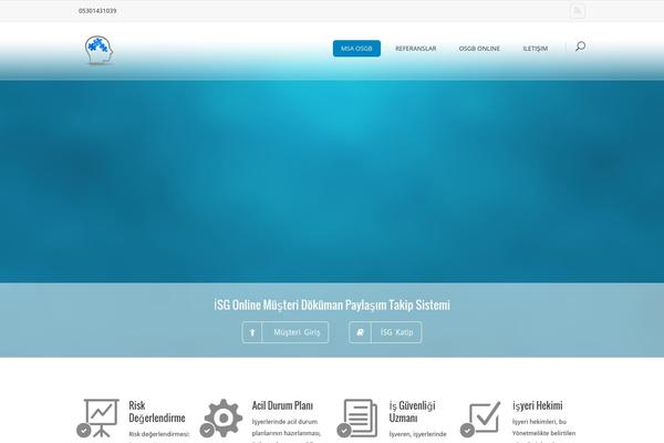 Newspaper theme site design template sample
