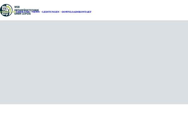 msb-orthopaedietechnik.de site used Msb