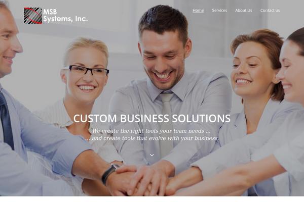 Digeco theme site design template sample