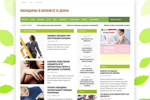 Site using Featured-post-with-thumbnail plugin