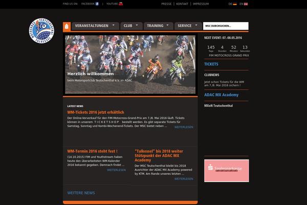 Site using Weptile Image Slider Widget plugin