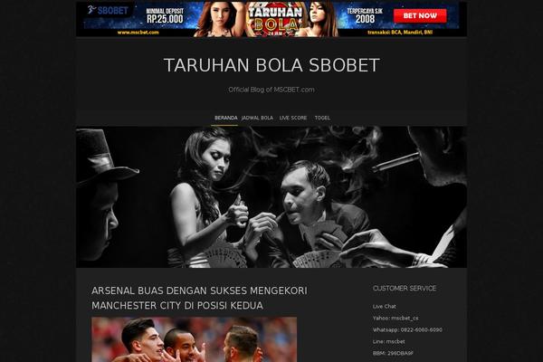 Blackoot Lite theme site design template sample