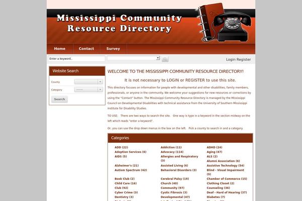 Directorypress theme site design template sample