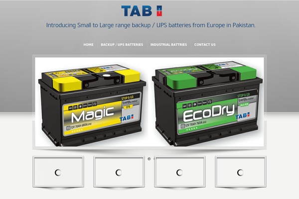 msdbatteries.com site used Tab