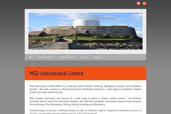 WP Barrister theme site design template sample