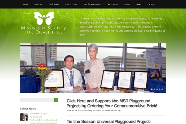 msdisabilities.com site used Acapella