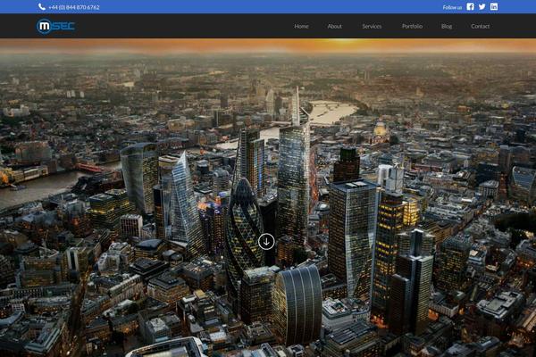 Brazil theme site design template sample