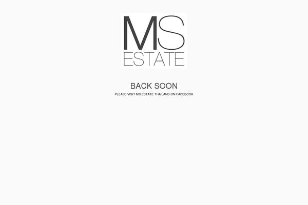 Realty theme site design template sample
