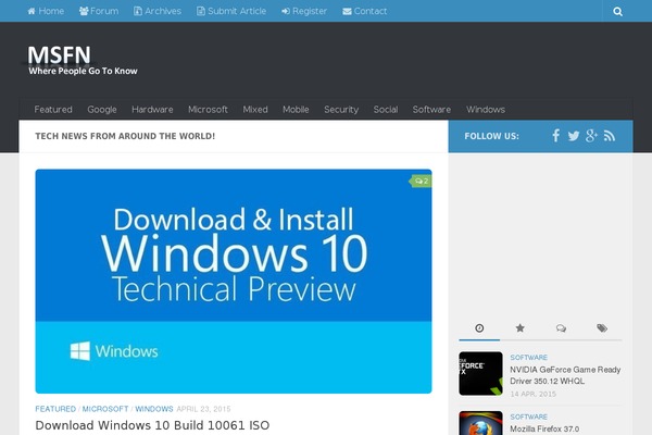 Hueman theme site design template sample