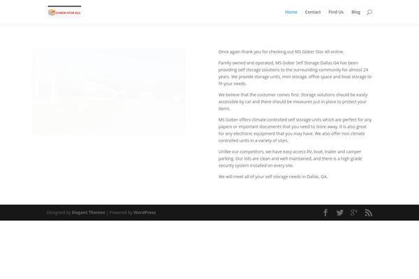 Inspire theme site design template sample