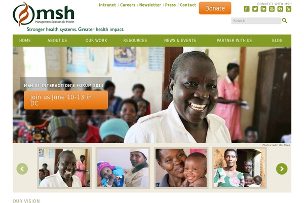Msh theme site design template sample