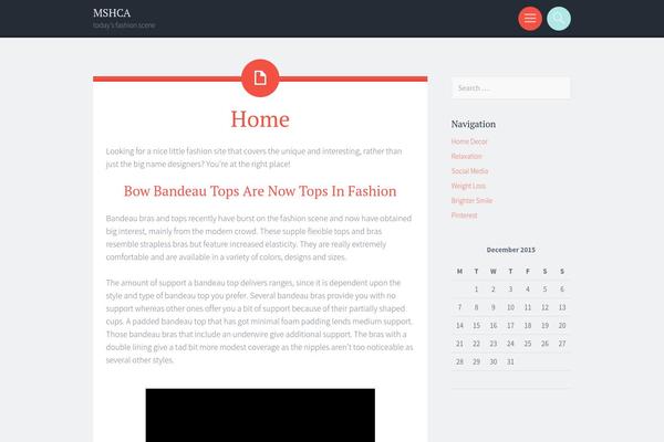 Sorbet theme site design template sample