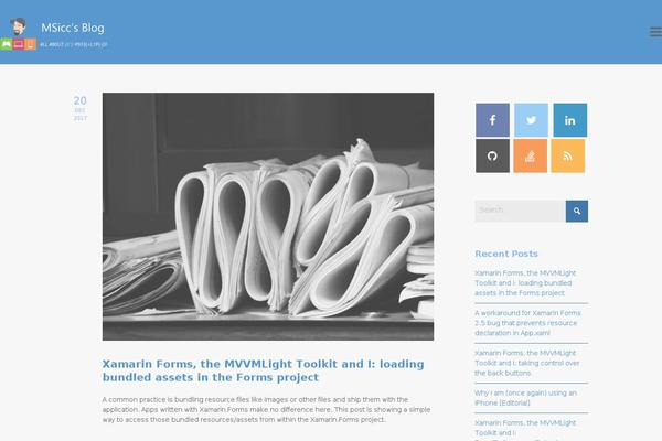 Site using Powerkit plugin