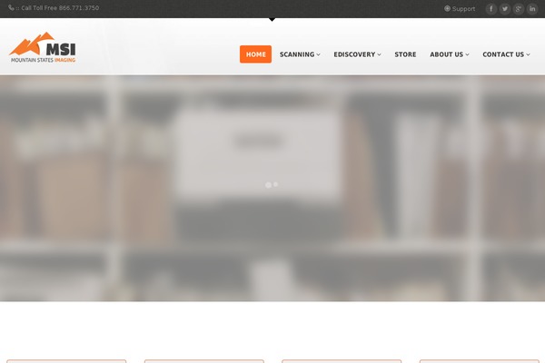 Liva theme site design template sample